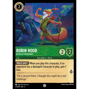 Sběratelská karetní hra Robin Hood 077/204 - Shimmering Skies Typ karty: Non-Holo