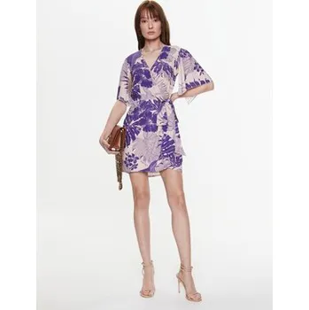 Dámské šaty Pinko Letní šaty 100994 A0RL Fialová Regular Fit 40