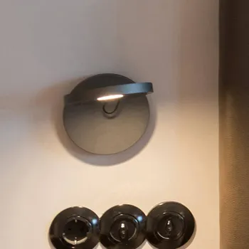 Lampička Artemide Demetra Spotlight nástěnné 3000K šedá antracit, šedá 1 x 6 W LED - Doprava zdarma