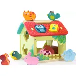 Vilac farma se zvířátky – dřevěný vkládací domeček