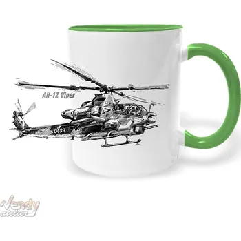 Hrnek - AH-1Z Viper Barva: Zelená