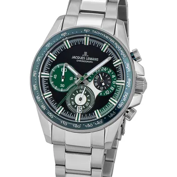 Hodinky Jacques Lemans 1-2127G Liverpool chronograph 40mm 10ATM