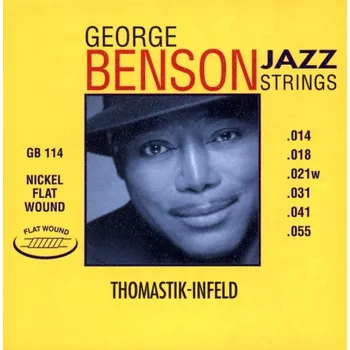 Struna pro kytaru a smyčcový nástroj Thomastik-Infeld Struny pro E-kytaru George Benson Jazz GuitarA5 .041fw GB41 127410