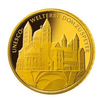 1/2 unce zlatá mince - 100 Euro Dom zu Speyer 2019 (G)