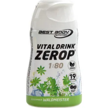 Sirup Best body nutrition Vital drink Zerop 48 ml 19 porcí woodruff Best body nutrition Vital drink Zerop 48 ml woodruff