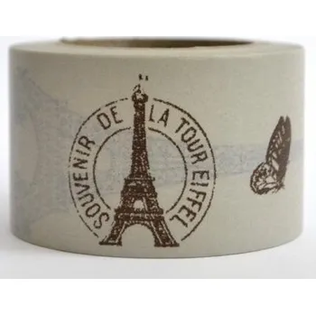 Lepicí páska Dekorační lepicí páska - WASHI páska 30mm x 10m - Eiffel
