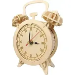 Dřevěné 3D Puzzle Budík