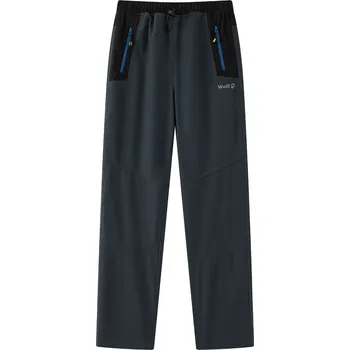 Chlapecké kalhoty Chlapecké outdoorové kalhoty - Wolf T2452, tmavě šedá Barva: Šedá, Velikost: 128