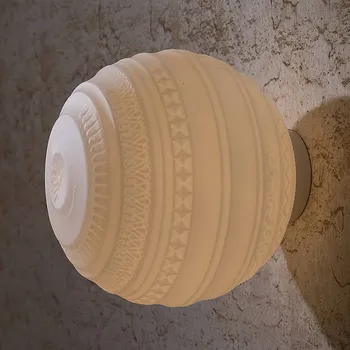 Lampička Karman Braille - designové nástěnné světlo, 25 cm ledová 1 x 52 W - Doprava zdarma