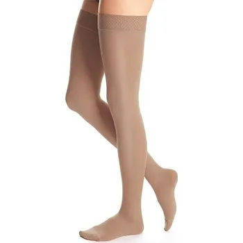 Dámské punčochy Stehenní punčochy MAXIS BRILLANT (II.KT)—Velikost 8, barva bronz, délka normal, se špicí