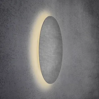 Lampička Escale Blade LED nástěnné světlo, beton, Ø 79 cm vzhled betonu LED celkem 37 W - Doprava zdarma