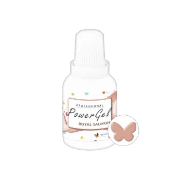 Potravinářské barvivo Food Colours gelová barva PowerGel Royal Salmon 20 g