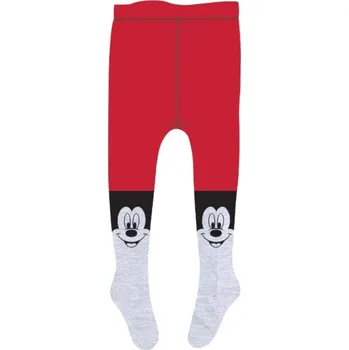 EplusM Chlapecké punčošky MICKEY MOUSE / červené, 52368254 Velikost: 6 let (116cm)