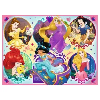 Puzzle RAVENSBURGER Puzzle Disney princezny: Buď silná, buď svá XXL 100 dílků