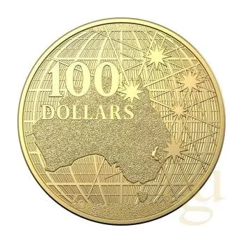 Sběratelství 1 unce zlatá mince Austrálie Beneath the Southern Skies 2021