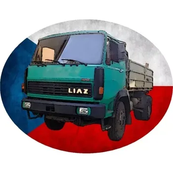 Nášivka Nažehlovačka s nákladním autem LIAZ 110 II (digitální nažehlovačka)