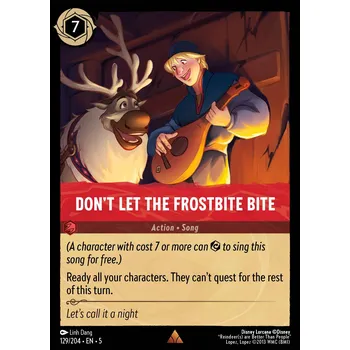 Karetní hra Don´t Let the Frostbite Bite 129/204 - Shimmering Skies Typ karty: Standard