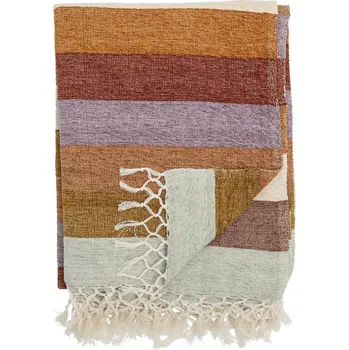 Bytový textil Barevný pléd Bloomingville Lucilla 150 x 125 cm