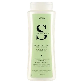 Sprchový gel Joanna Sensual krémový sprchový gel konopí a panthenol, 500 ml