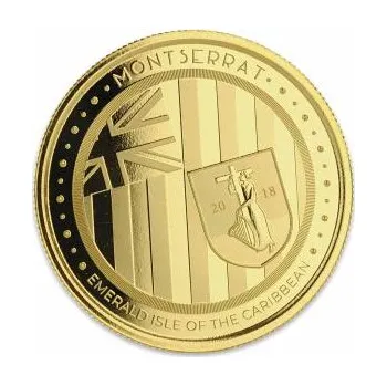 1 unce zlatá mince EC8 Montserrat - Emerald Isle of the Caribbean 2018