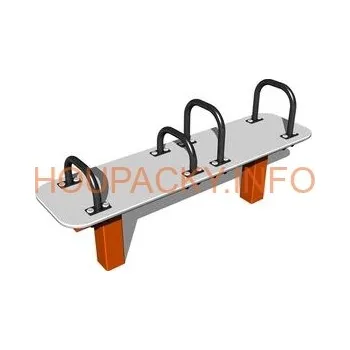 Dětský domeček Street workoutový prvek WP005K - celokovový