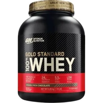 Protein Optimum Nutrition 100% Whey Gold Standard 2270 g - cookies & cream + Sleva 3 % pro registrované