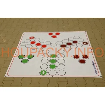 Člověče, nezlob se! - hrací podložka pro 3 hráče