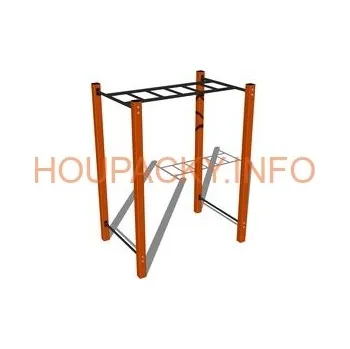 Dětský domeček Street workoutový prvek WP008OD - oranžový