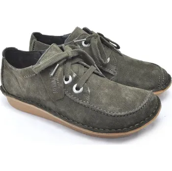 Dámské polobotky Clarks 26179286 zelená, vel. 42