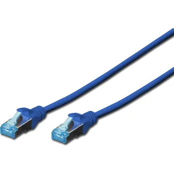 Digitus DK-1531-010/B síťový kabel Modrá 1 m Cat5e SF/UTP (S-FTP)