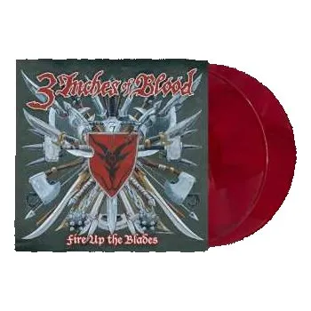 Zahraniční hudba 2LP 3 Inches Of Blood: Fire Up The Blades LTD 2024 Crimson Fire Vinyl