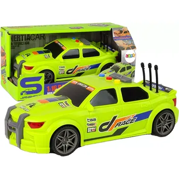 autíčko Sportovní závodní auto 1:16 zelené se zvukem