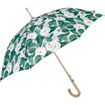 PERLETTI Dámský automatický deštník Green Camelie, 19148