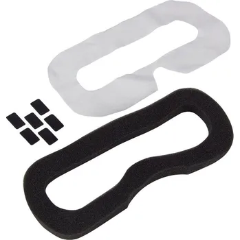 Karnevalová maska OEM univerzální hygienická maska pro VR brýle, nalepovací, samopřídržná, 100ks+ 1ks molitan se suchými zipem