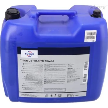 Převodový olej Olej do převodovky GL4/GL5 75W90 20 l FUCHS 601342639, , ,