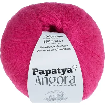 Příze Bellatex Příze ANGORA MERINO Růžová