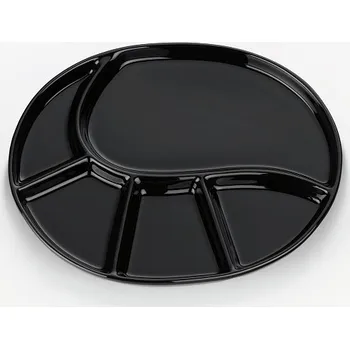 Talíř KELA Fondue talíř VRONI černá 28,5 x 22 cm KL-67405