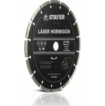Řezný kotouč STAYER 115 x 22,2 x 7 mm Láser Hormigón Profesional Stayer