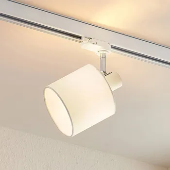 Bodové svítidlo Arcchio Heleni Spot track systém bílý - Stínidlo - Ø 12 cm, výška 11 cm pískově bílý 1 x 10 W LED