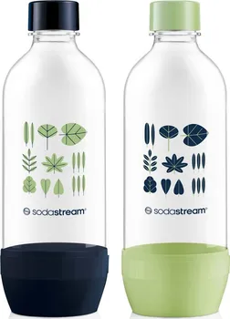 Příslušenství pro výrobník sody SodaStream Jet 42007122 lahev 2x 1 l zelená/tmavě modrá