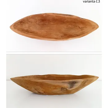 Mísa Loďka teaková - 40cm TE679268