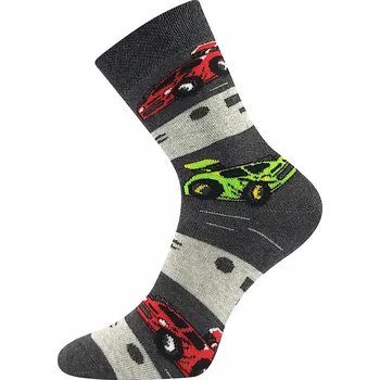 BOMA & LONKA Dětské sibiřky - kluk formule Velikost: 20/24