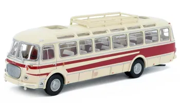 autíčko Brekina Škoda 706 RTO Lux československý autobus 1:87 vínový/béžový