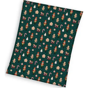 deka Carbotex Supersoft vánoční deka 150/200cm Green, PNL235032