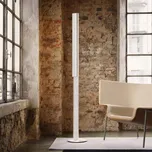 Stojací lampa LED Slamp Modula twisted, křišťál, světle šedá - Ø základny 32 cm celkem 70 W LED - Doprava zdarma