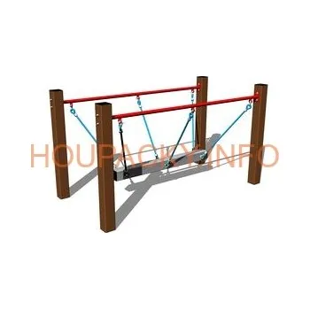 Dětská houpačka Lanová lávka LL101K - celokovová (v.p. 1 m)