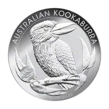 1 unce stříbrná mince Austrálie Kookaburra 2012 - Privy Mark drak