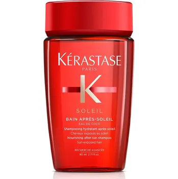 Šampon Kérastase Soleil bain Aprese-soleil Travel Size - Ochranný šampon pro barvené vlasy 80 ml Cestovní balení