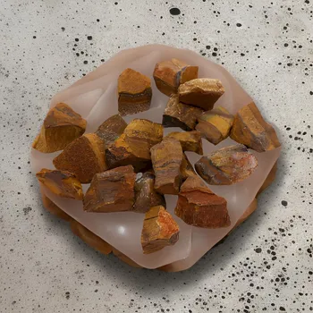 Materiál na výrobu šperku Surový krystal - Tygří oko