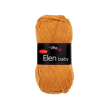 Vlna-hep Příze Elen baby 41050 rezavá